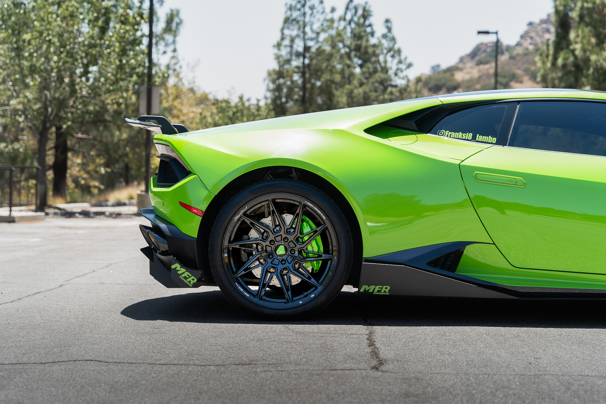 A 2020 Toyota Supra on Blaque Diamond BD-F20 Gloss Black Wheels