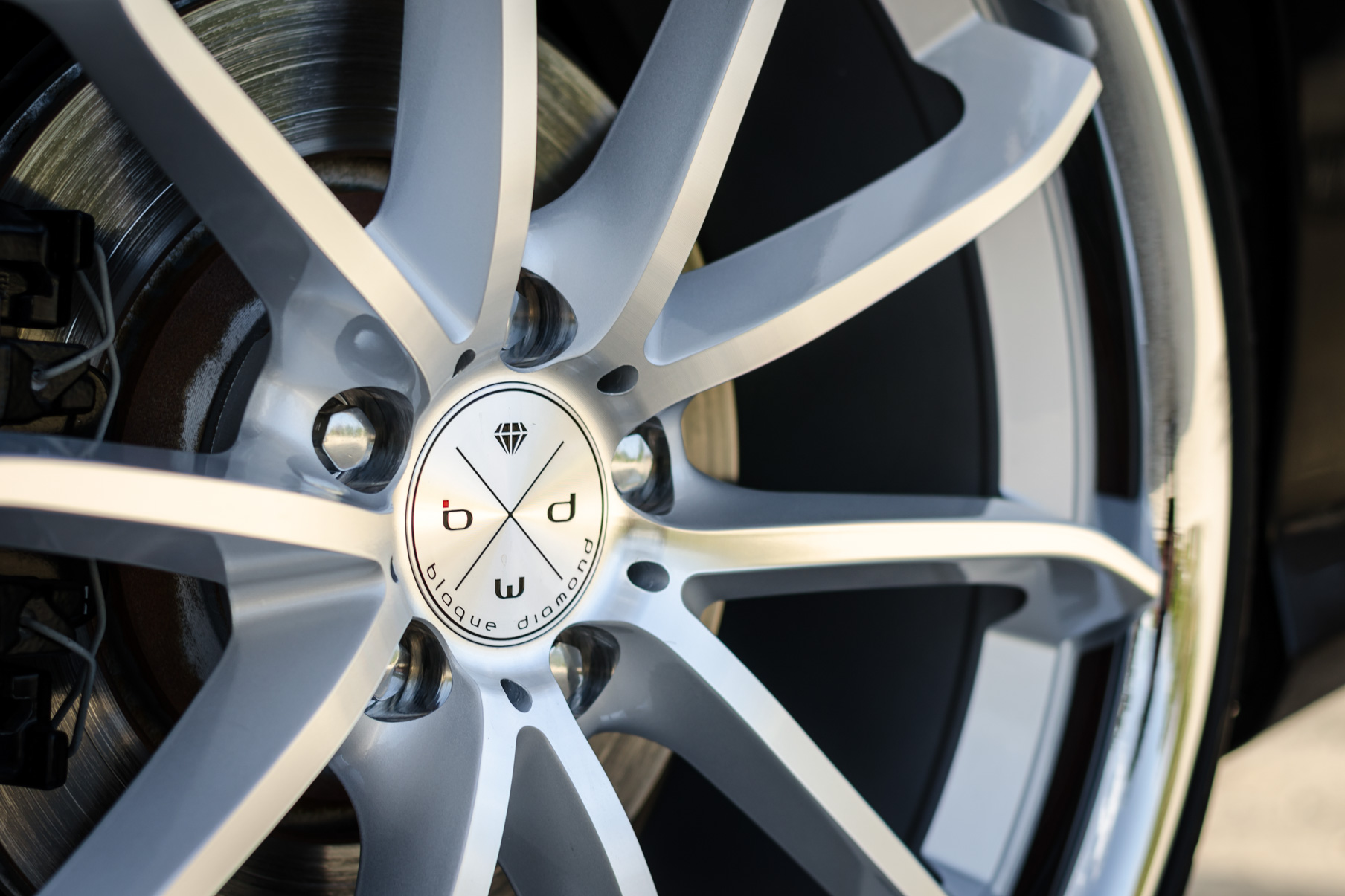 A 2015 Audi S3 on 20 Inch Blaque Diamond BD-23 Silver with SS Lip Wheels