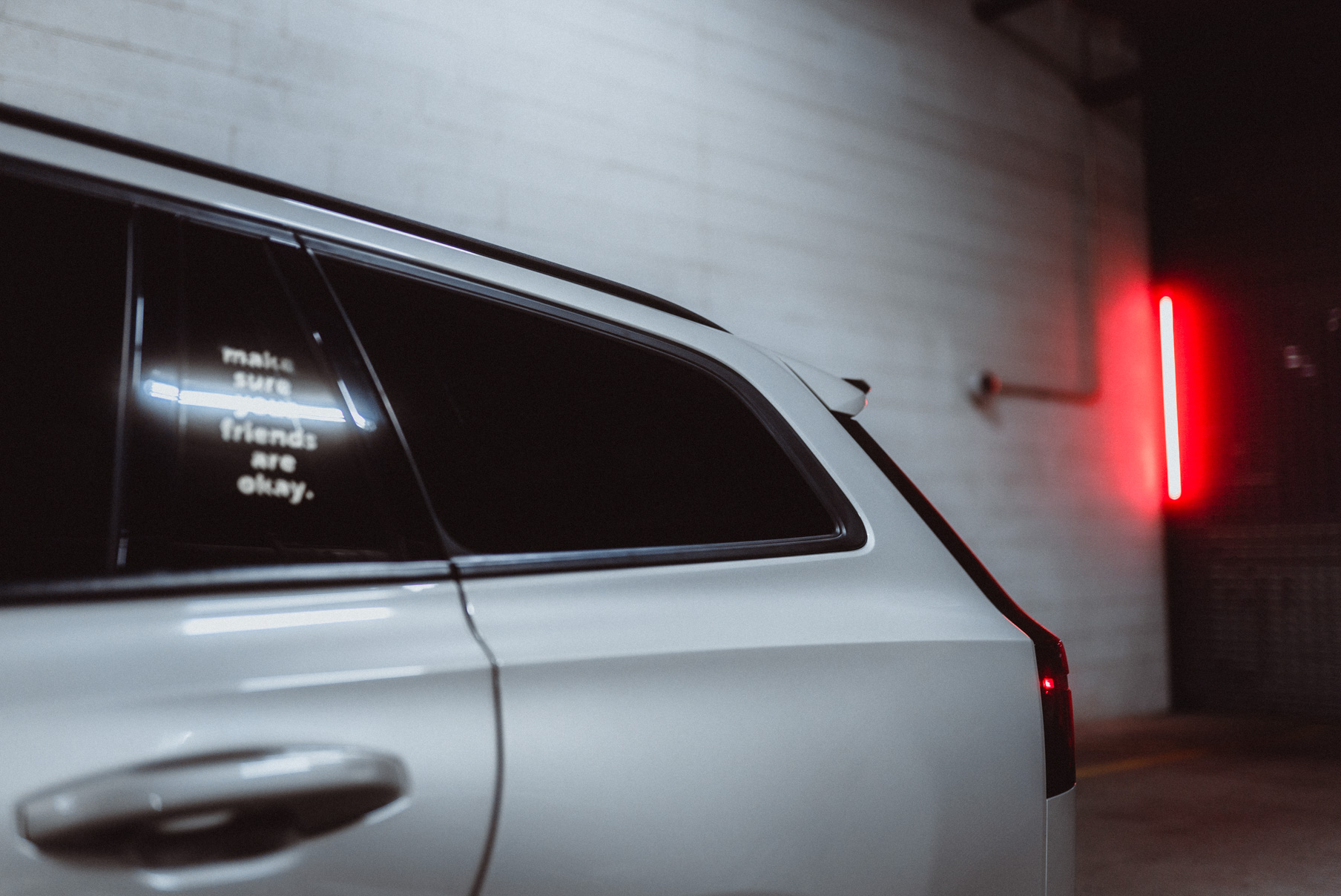A 2020 Volvo V60 on Blaque Diamond BD-11 Gloss Silver Wheels