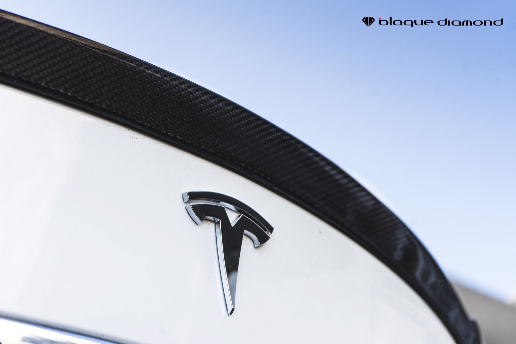 A 2018 Tesla S on 20 Inch Blaque Diamond BD-11 Gloss Black Wheels