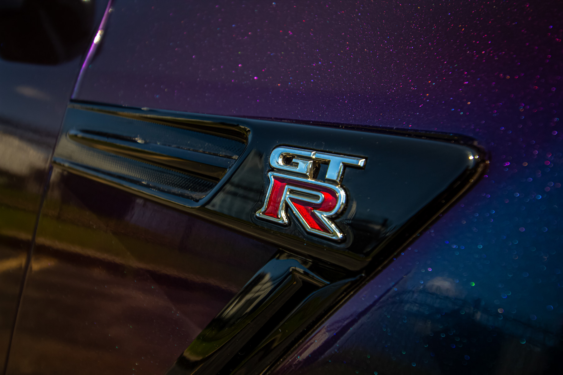 A 2016 Nissan GTR on 20 Inch Blaque Diamond BD-11 Gloss Black Wheels