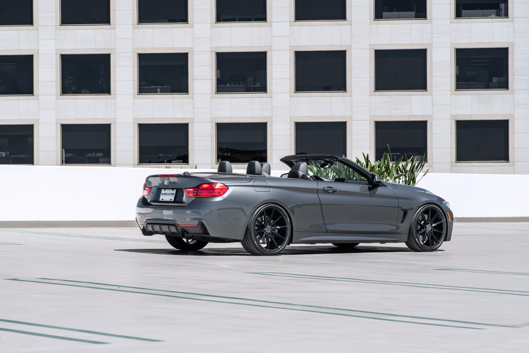 A 2014 BMW 435i on Blaque Diamond BD-11 Gloss Black Wheels