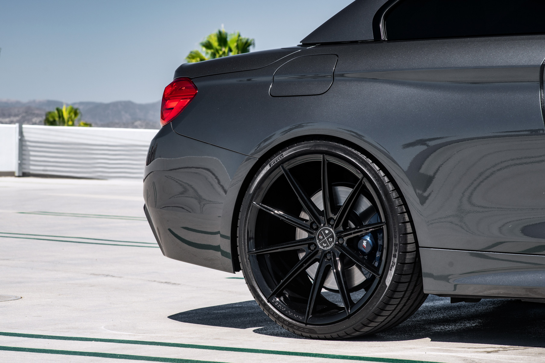 A 2014 BMW 435i on Blaque Diamond BD-11 Gloss Black Wheels