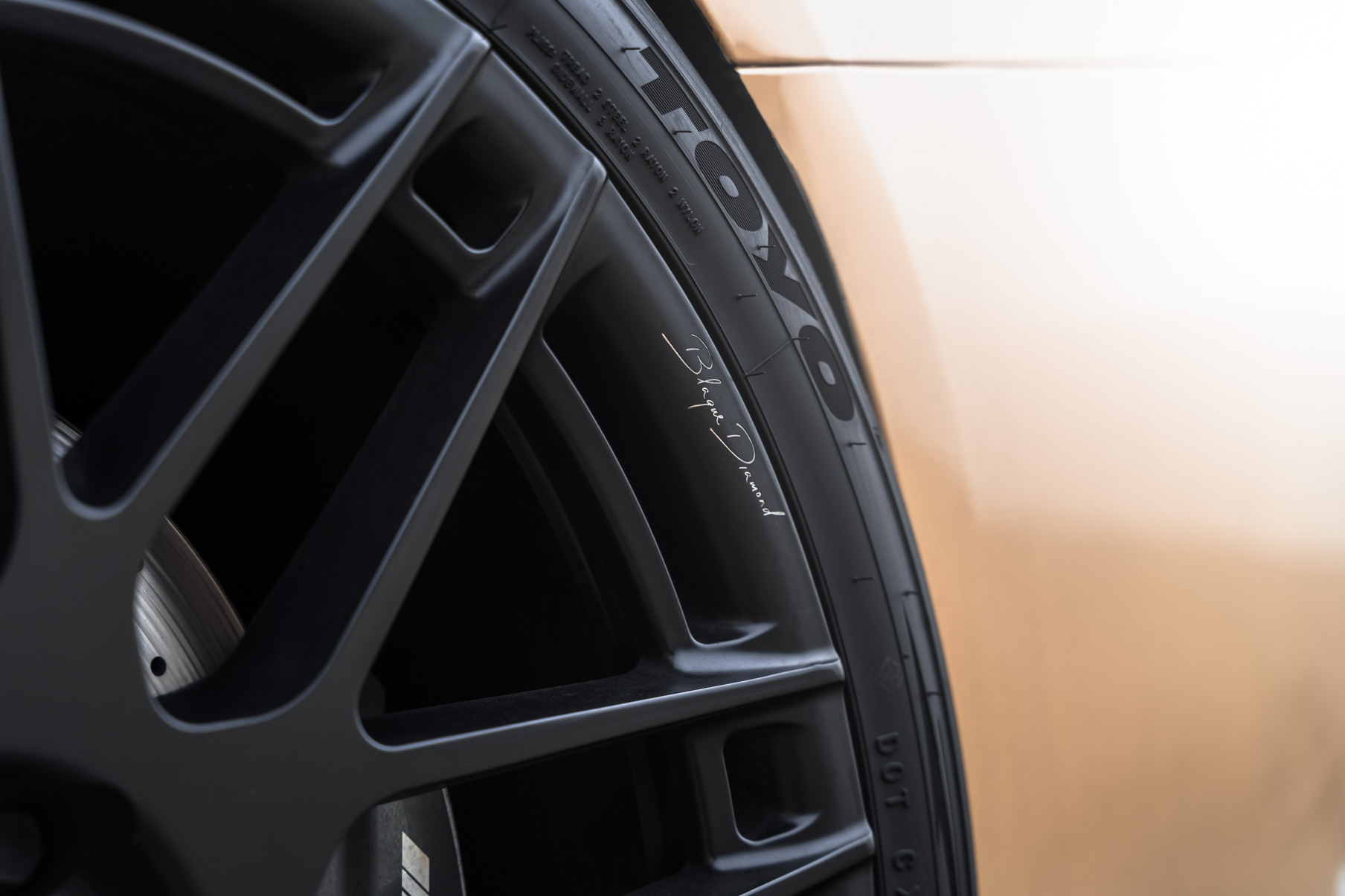 A 2020 Mercedes-Benz C63 AMG on 20 Inch Blaque Diamond BD-F12 Satin Black Wheels