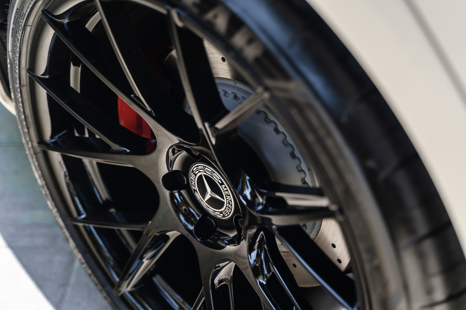 A 2020 Mercedes-Benz S650 on Blaque Diamond BD-F18 Gloss Black Wheels