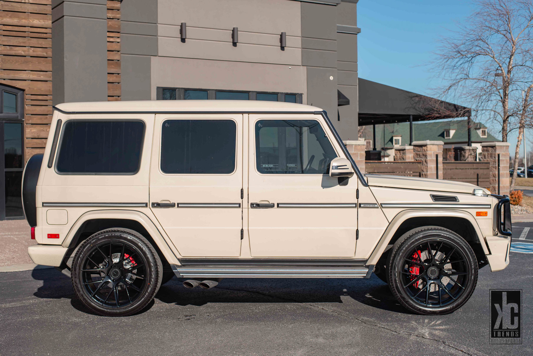 A 2019 Mercedes-Benz G63 AMG on Blaque Diamond BD-F18 Gloss Black Wheels
