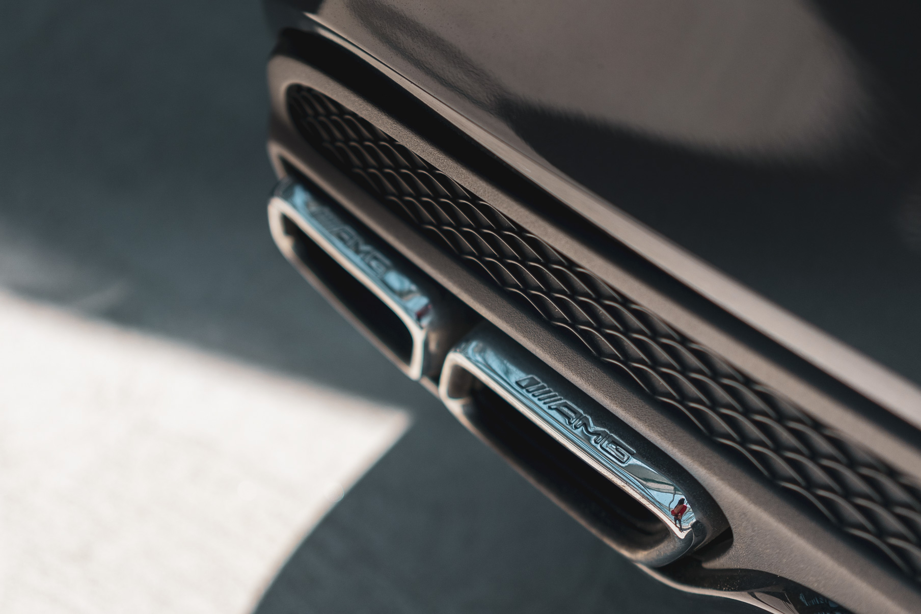 A 2018 Mercedes-Benz C63 on 20 Inch Blaque Diamond BD-F18 Gloss Black Wheels