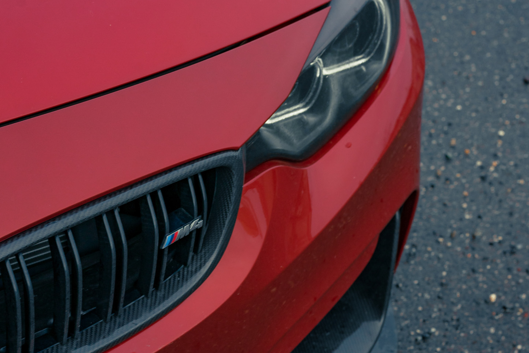 A 2018 BMW M4 on 20 Inch Blaque Diamond BD-F18 Gloss Black Wheels