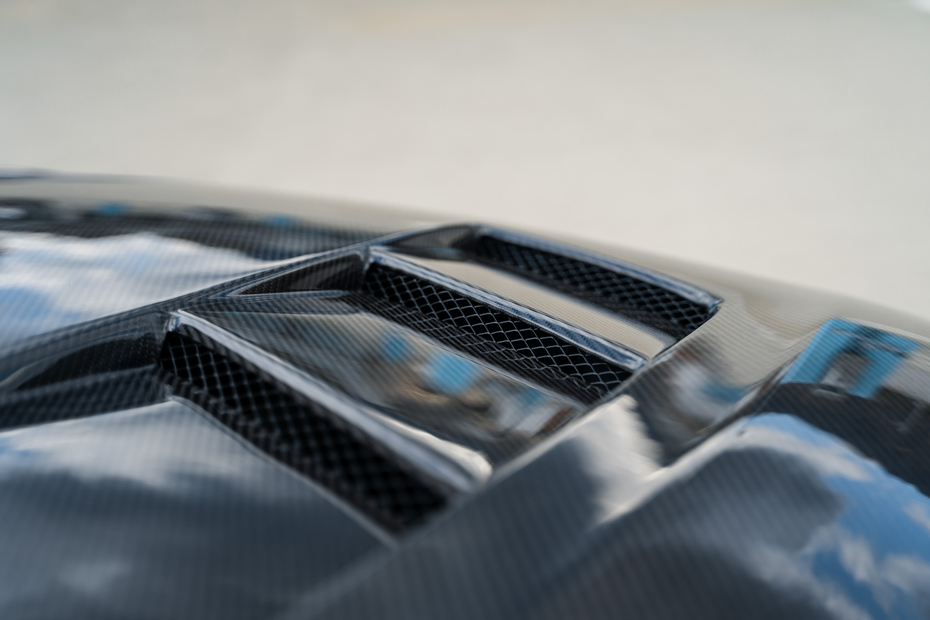 A 2019 Bagged Kia Stinger GT on 20 Inch Blaque Diamond BD-F18 Gloss Black Wheels