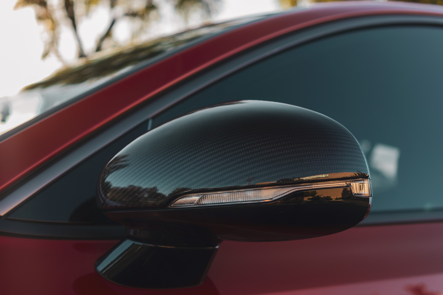 A 2018 Kia Stinger GT on Blaque Diamond BD-F18 Gloss Black Wheels