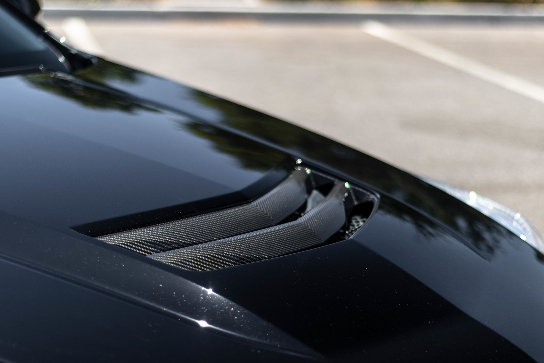 A 2017 Cadillac ATSV on 20 Inch Blaque Diamond BD-F18 Gold Wheels