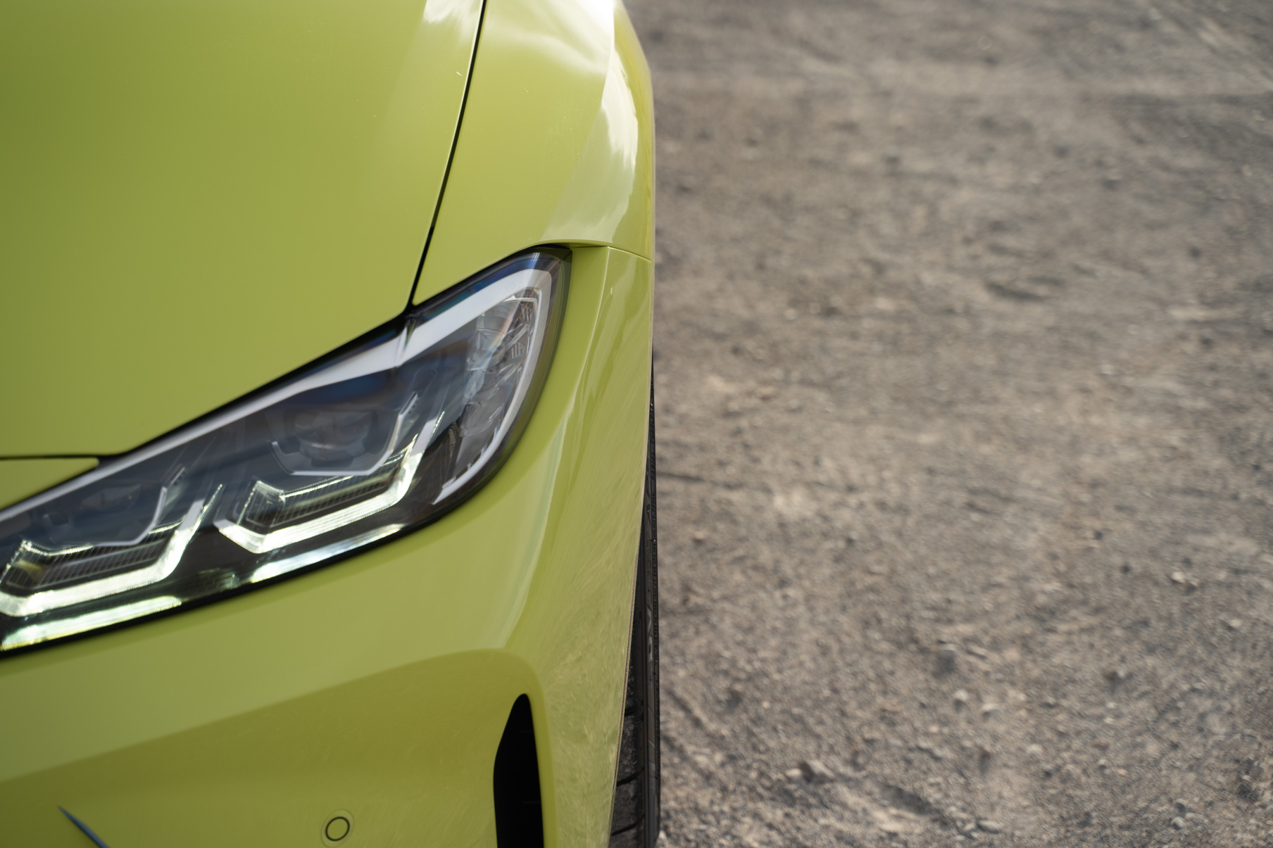 A 2021 BMW M4 Competition on Blaque Diamond BD-F25 Gloss Black Wheels