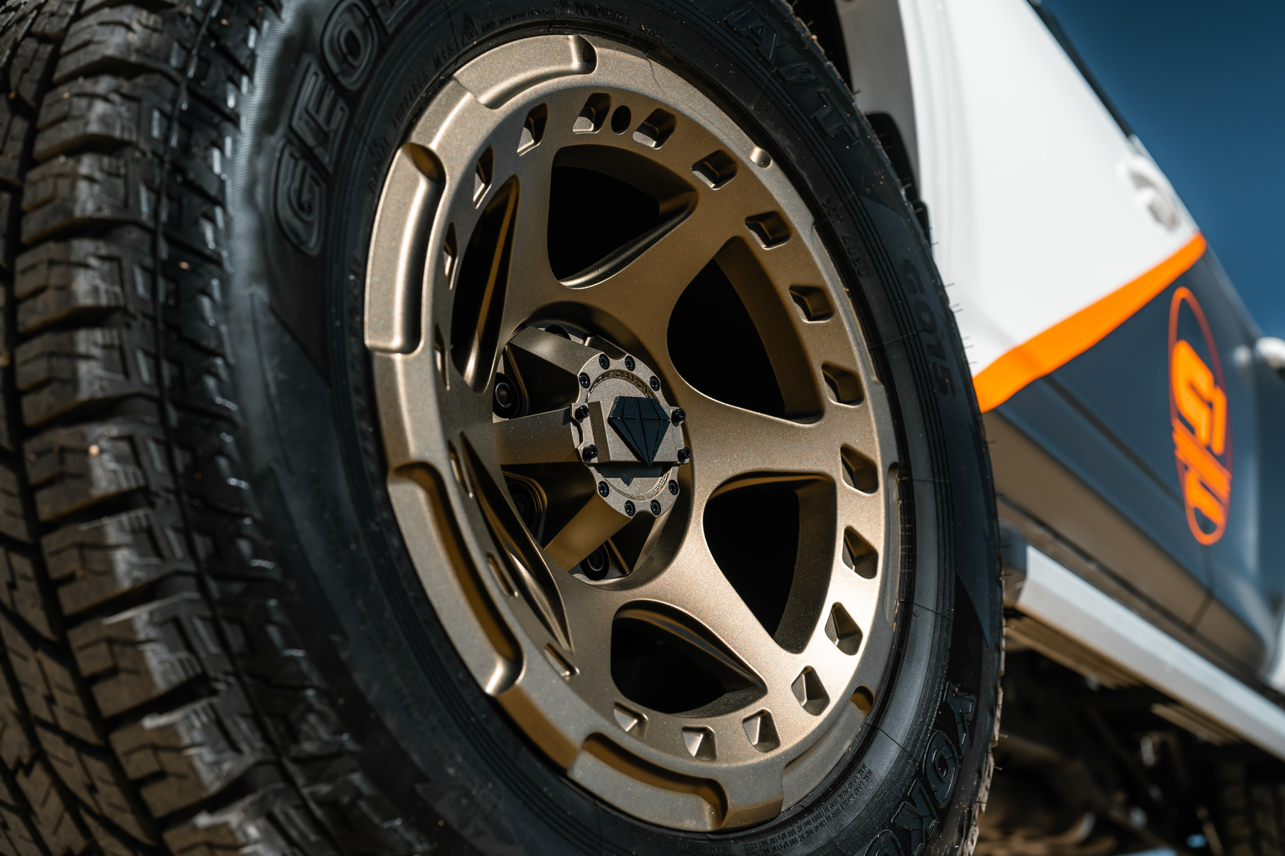 A 2020 Toyota 4Runner on 20 Inch Blaque Diamond BD-O728 Matte Bronze Wheels