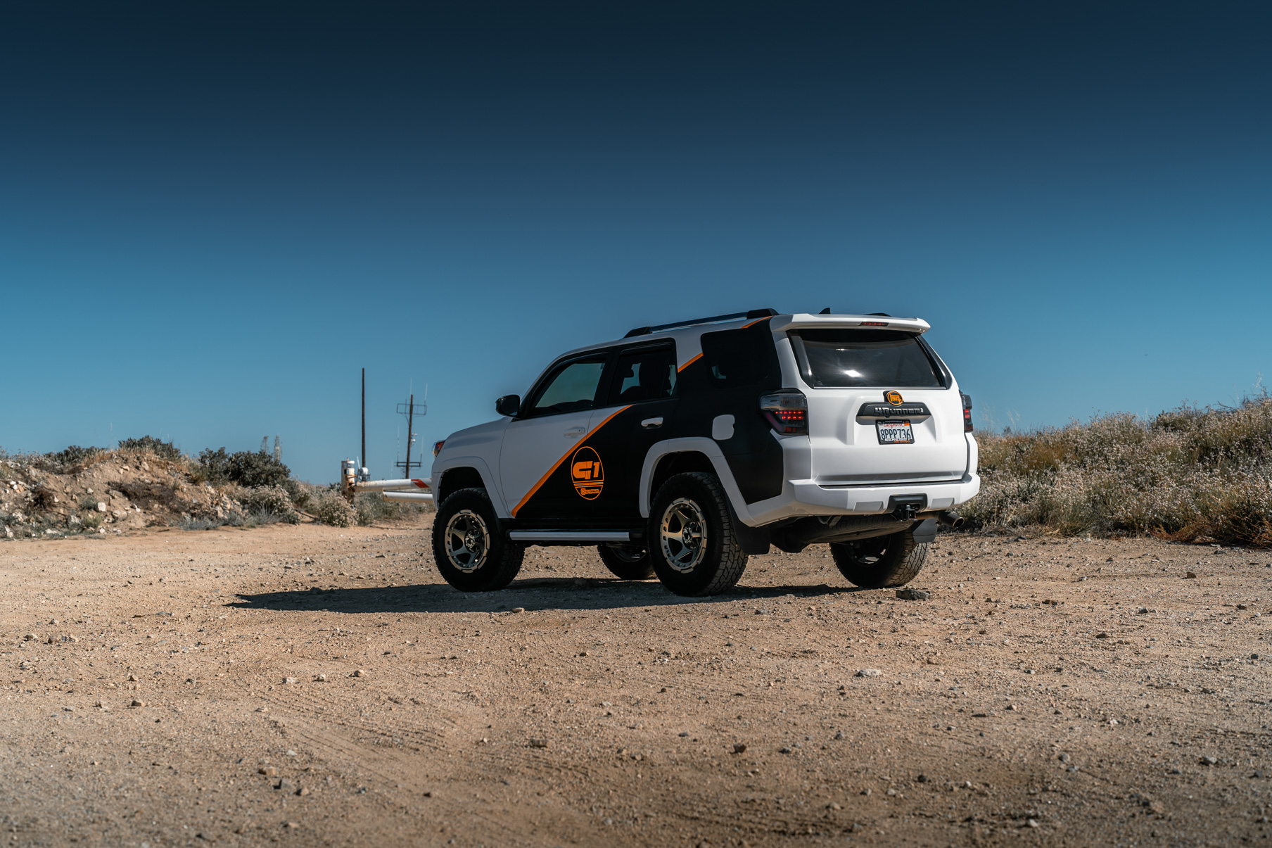 A 2020 Toyota 4Runner on 20 Inch Blaque Diamond BD-O728 Matte Bronze Wheels