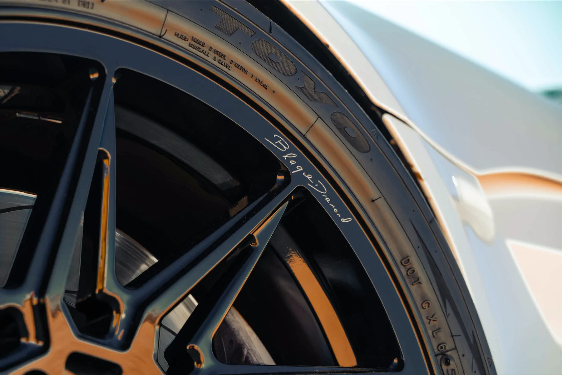 A 2020 Aston Martin Vantage on 20 Inch Blaque Diamond BD-F20 Gloss Black Wheels