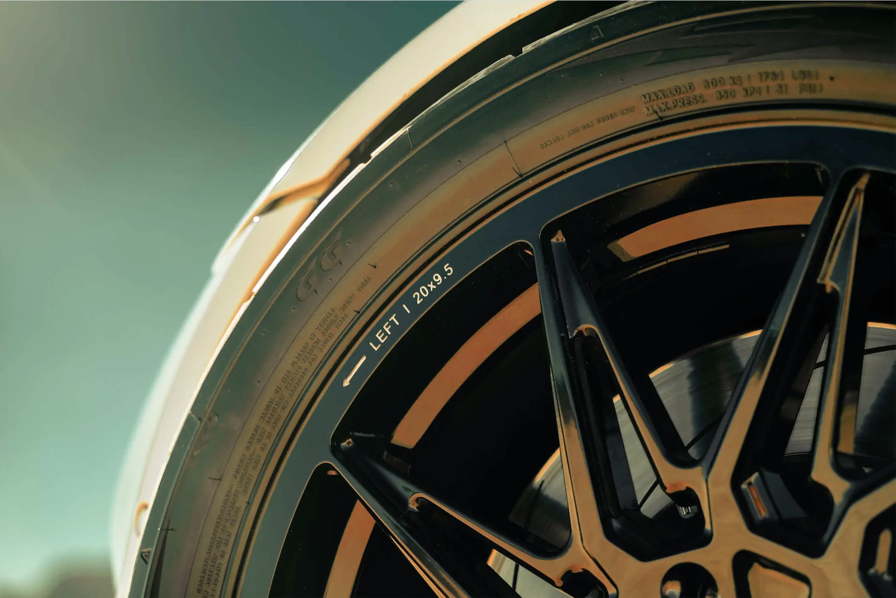 A 2020 Aston Martin Vantage on 20 Inch Blaque Diamond BD-F20 Gloss Black Wheels