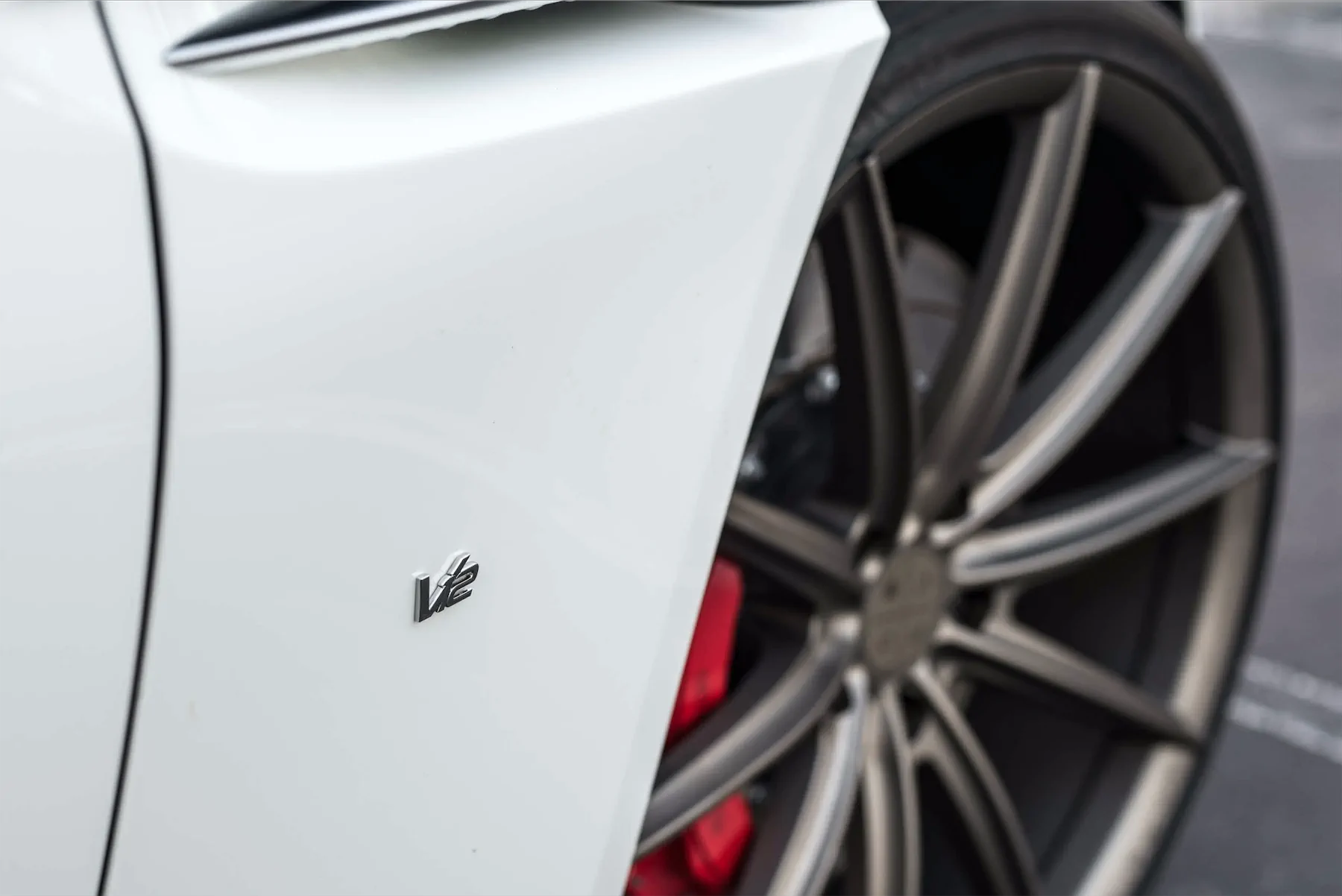 A 2017 Aston Martin DB11 on 22 Inch Blaque Diamond BD-11 Matte Antique Bronze Wheels