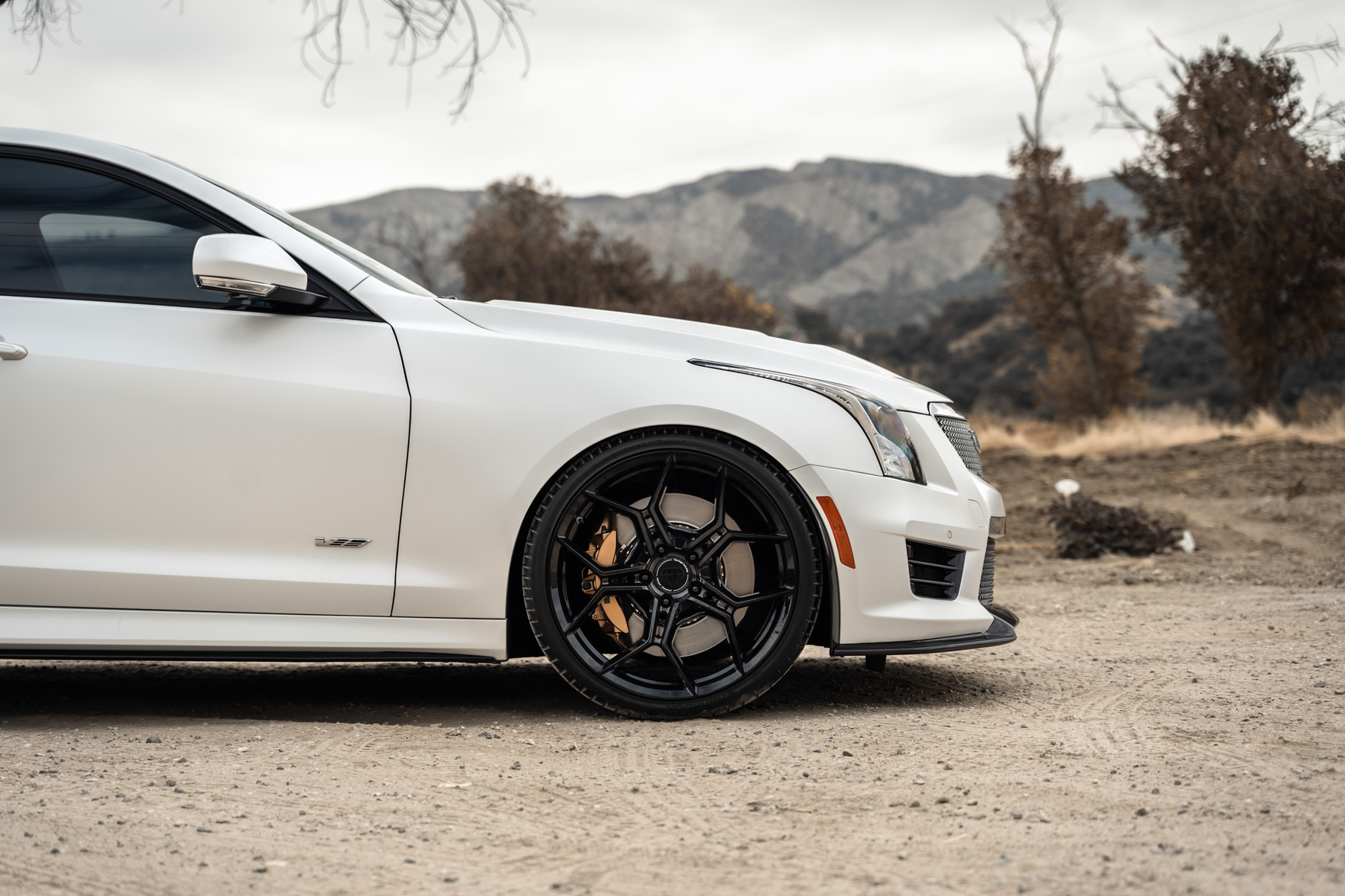 A 2018 Chevrolet Corvette C7 Z06 on Blaque Diamond BD-F25 Gloss Black Wheels