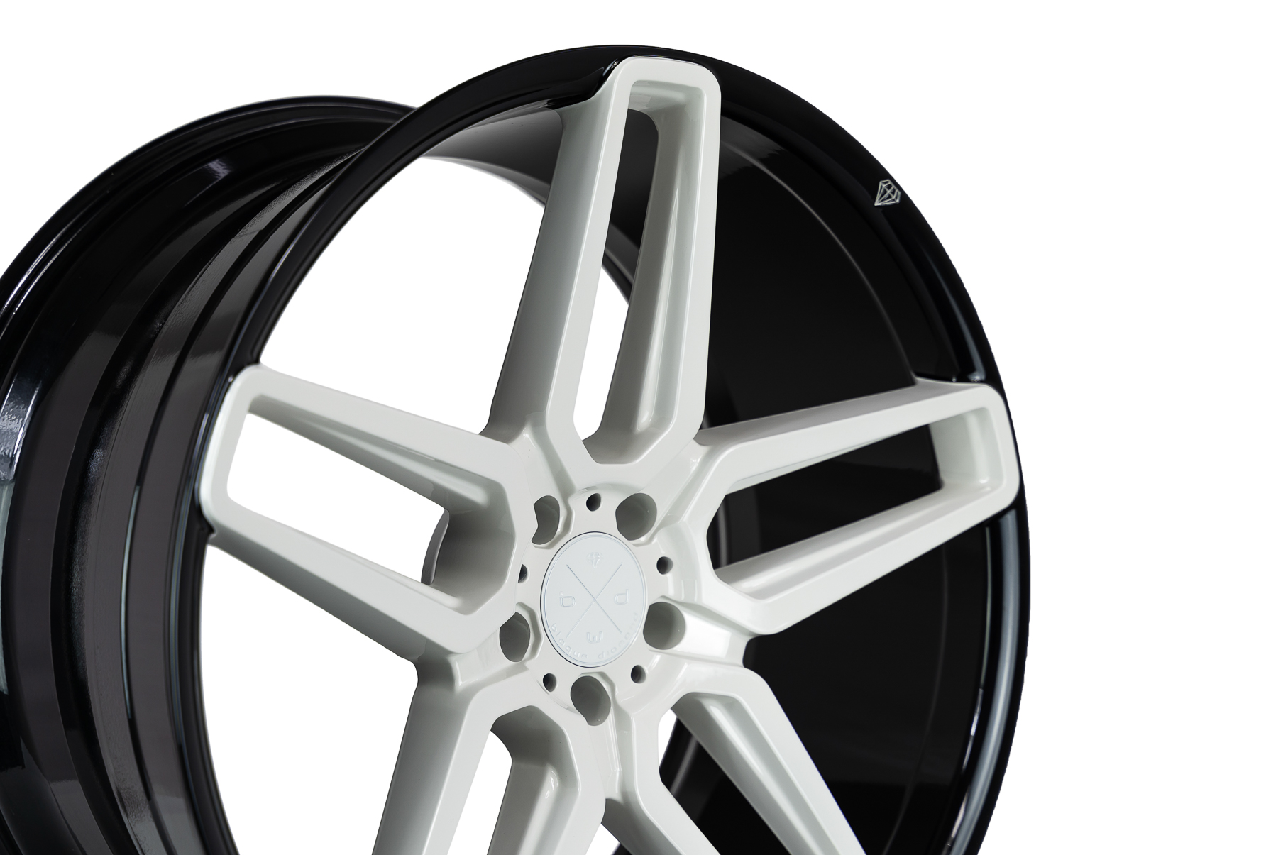 BD17.5 Gloss White Face & Gloss Black Barrel