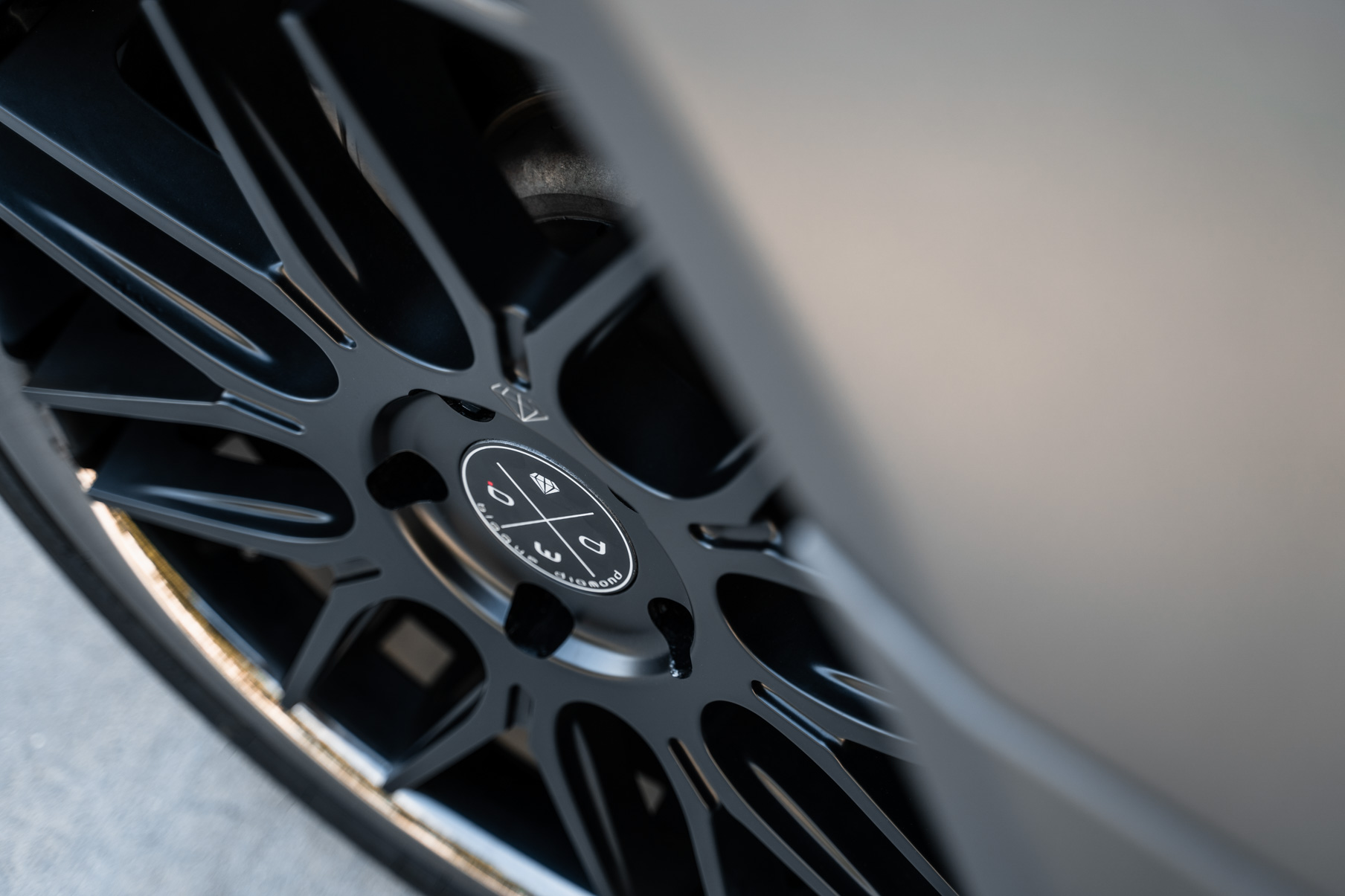 A 2015 BMW 7 Series on Blaque Diamond BD-27 Satin Black Wheels