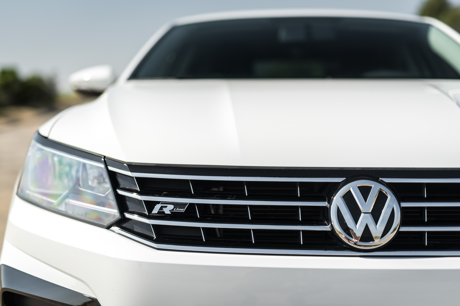 A 2016 VW Passat R Line on Blaque Diamond BD-23 Silver with Chrome Lip Wheels