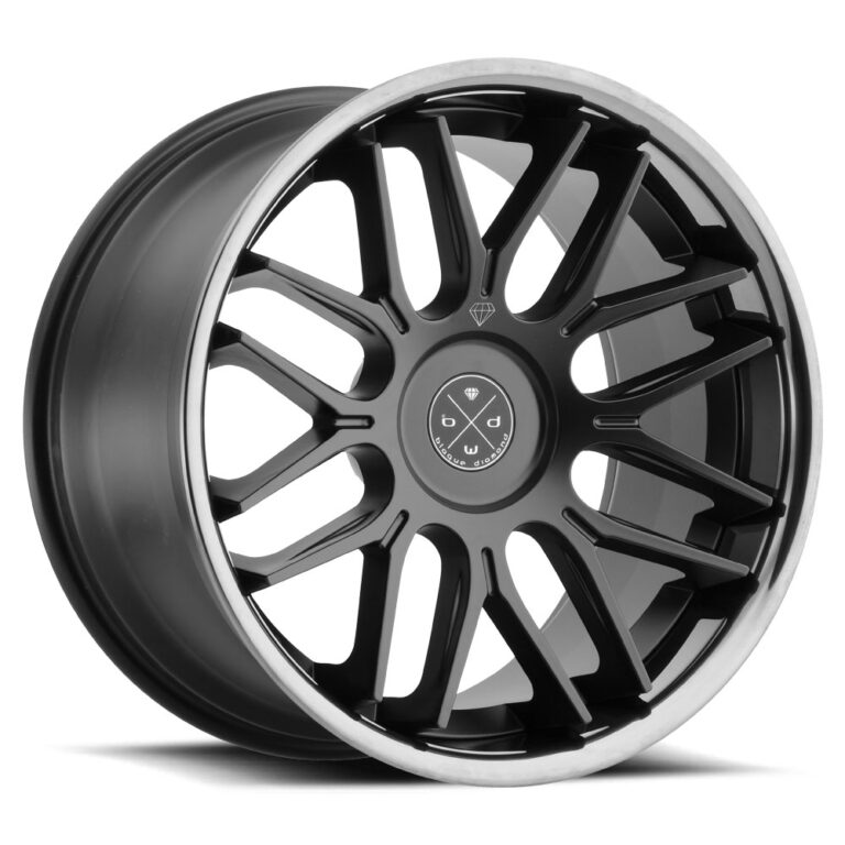 Blaque Diamond BD-27 5 Lug 20x11 Satin Black Wheel Product Photo