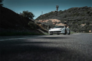 2014 Ferrari 458 Italia on Blaque Diamond F18 Gloss Black wheels.