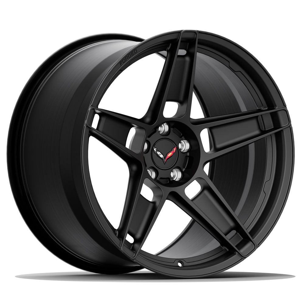 Forged Corvette Series Wheels - Blaque Diamond Wheels