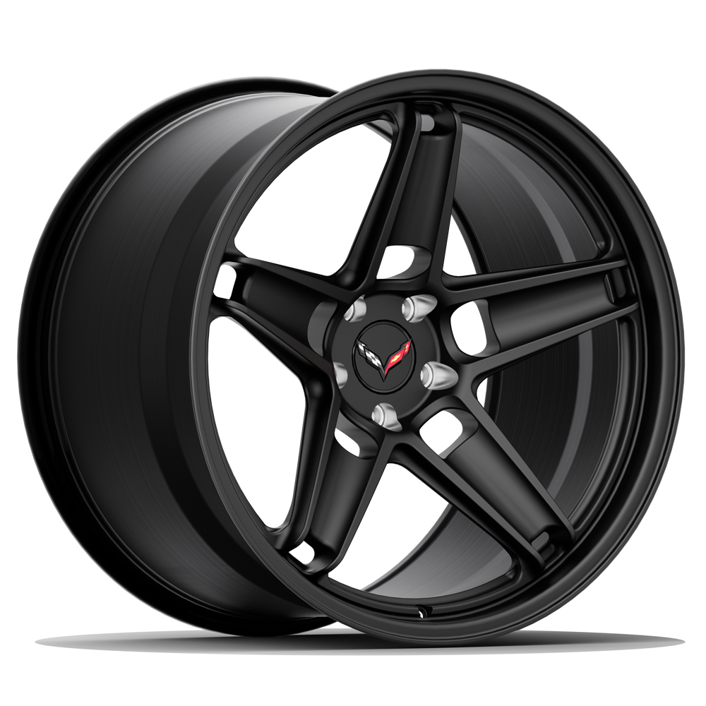Forged Corvette Series Wheels - Blaque Diamond Wheels