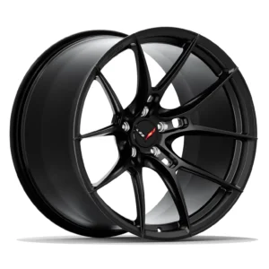 Blaque Diamond Forged BD-FR5 Corvette Satin Black