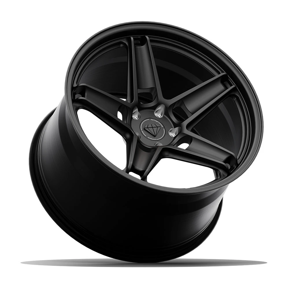 BD-FR1L - Blaque Diamond Wheels BD-FR1L-Satin-Black