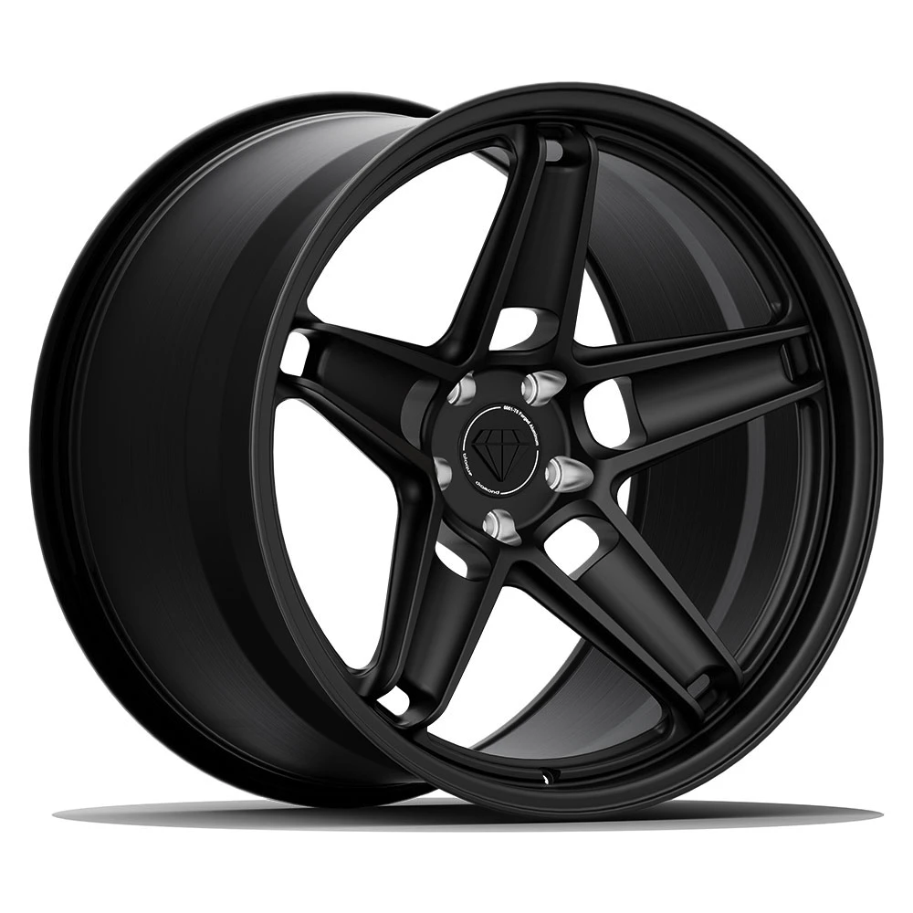BD-FR1L - Blaque Diamond Wheels BD-FR1L-Satin-Black
