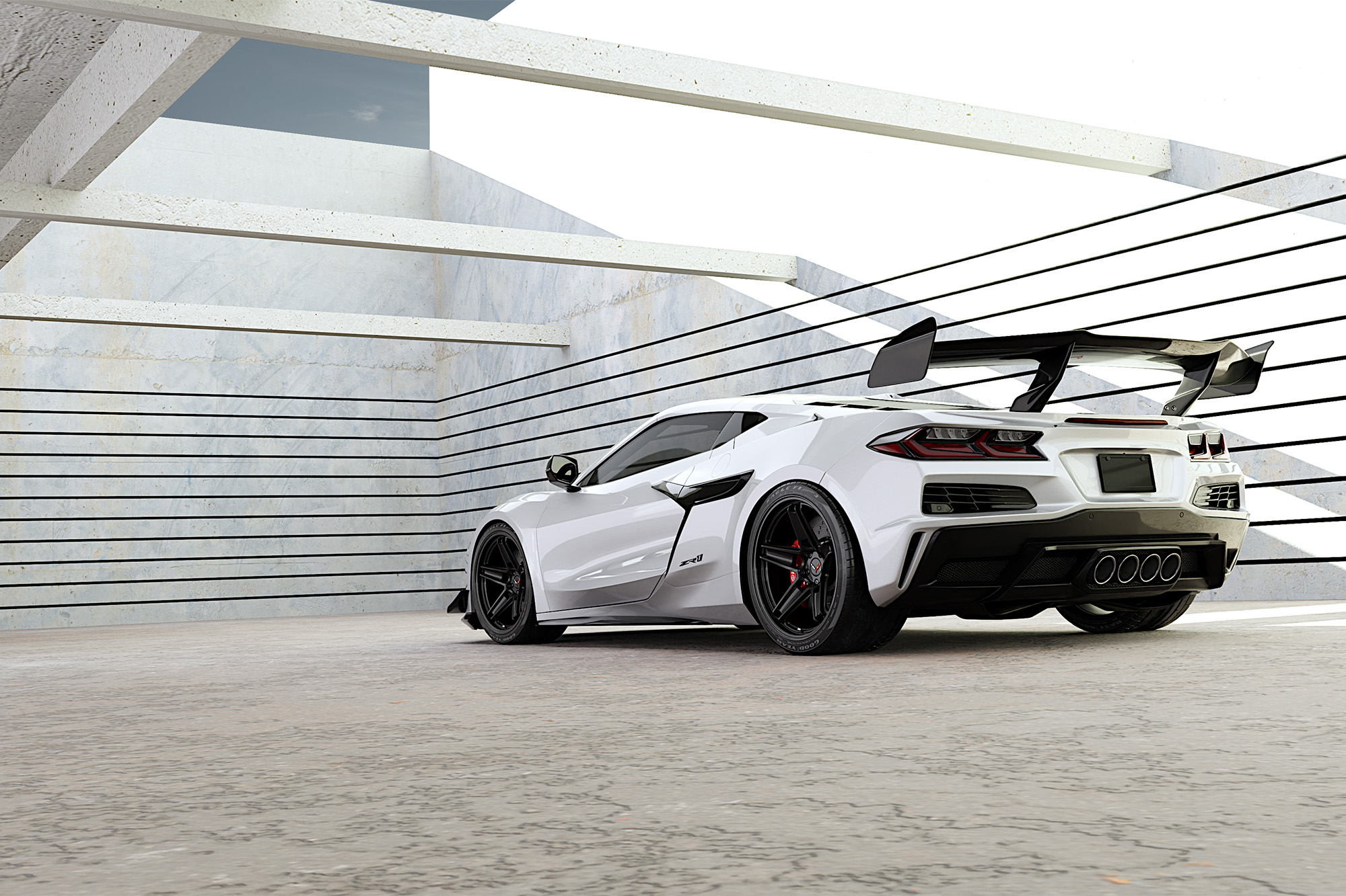 C8 Z06 wheels